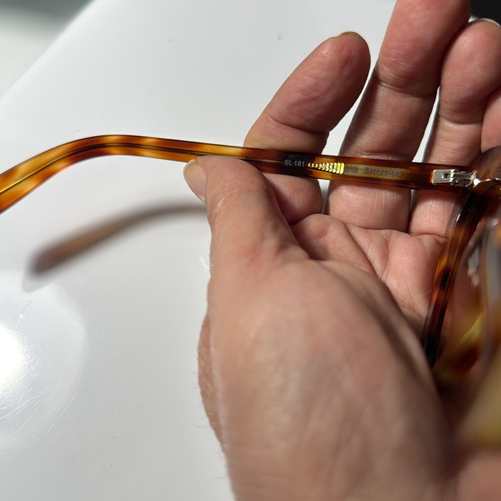 Saint Lauren Lou Lou Havana sunglasses NWT - Picture 7 of 9